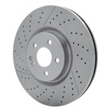DFC 14-19 Mercedes-Benz GLA45 AMG Front Drilled and Slotted Brake Rotor