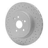DFC 08-14 Lexus IS F Rear Drilled GeoSPEC Coated Rotor