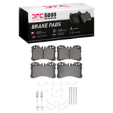 DFC 07-17 Lexus LS600h Front 5000 Advanced Low Metallic Brake Pads and Hardware Kit