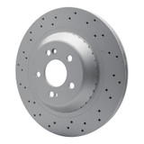 DFC 14-21 Mercedes-Benz S550E Rear Drilled GeoSPEC Coated Rotor