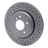 DFC 01-06 BMW 330Ci Rear Drilled GeoSPEC Coated Rotor