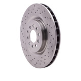 DFC 05-06 Ford GT Front Drilled Brake Rotor