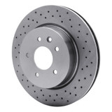 DFC 00-06 Jaguar XKR Rear Drilled Brake Rotor