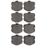 DFC 06-13 Chevrolet Corvette Rear 5000 Advanced Low Metallic Brake Pads
