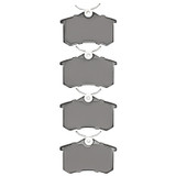 R1 86-24 Audi Allroad Rear R1 Optimum OE Brake Pads