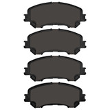 R1 14-23 Nissan X-Trail (Mexico) Front R1 Ceramic Brake Pads