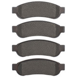 DFC 05-10 Ford F-350 Super Duty 2WD Rear 5000 Advanced Semi Metallic Brake Pads
