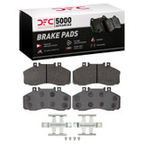 DFC 05-12 Hino 165 Front/Rear 5000 Advanced Semi Metallic Brake Pads and Hardware Kit