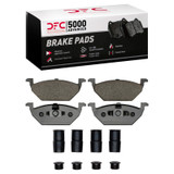 DFC 03-17 Volkswagen LUPO (Mexico) Front 5000 Advanced Ceramic Brake Pads and Hardware Kit