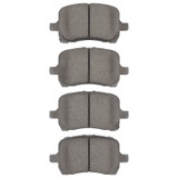 DFC 04-10 Chevrolet HHR Front 5000 Advanced Low Metallic Brake Pads