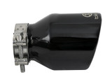 aFe Takeda Universal Exhaust Tip 2-1/2 IN Inlet x 4 IN Outlet x 6 IN L- Black