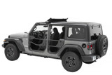 Bestop 20-26 Jeep Gladiator / 18-26 Wrangler JL 4-Door Element Doors (Rear Matte Black)