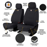 Covercraft 24-25 Jeep Wrangler Buckets Carhartt Super Dux Precision Fit Custom Front Row Seat Cover
