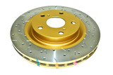 DBA 13-19 Lexus ES300h Front 4000 Series Drilled & Slotted Rotor