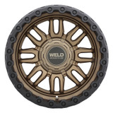Weld Off-Road Swift 17x9in - 6x135 / 6x139.7 BP - ET-12 - 106.1mm CB Satin Bronze Wheel & Black Ring