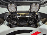 Elektric Offroad 2017+ Can Am X3 Maverick Front Shock Mount Brace W/ Light Mount Anodized Black