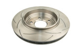 DBA 00-07 BMW 330Ci Rear Street Series Slotted Brake Rotor