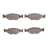 DFC 87-93 Volkswagen Fox Front 4000 Hybridynamic Brake Pads