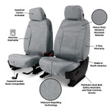 Covercraft 2026 Jeep Wrangler 2-Door (MT) Endura Waterproof SeatSaver Custom Front Row Seat Covers