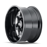 Cali Off-Road 9111 Sevenfold 20x12 / 6x139.7 BP / -51mm Offset / 106mm Hub Gloss Black Milled Wheel