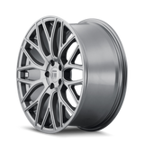 Touren 3276 TR76 18x8 / 5x108 BP / 35mm Offset / 63.5mm Hub Gloss Graphite Wheel