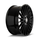 Touren 3610 TR10 22x9 / 5x114.3/127 BP / 35mm Offset / 78.3mm Hub Gloss Black Wheel