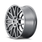 Touren 3276 TR76 20x8.5 / 5x114.3 BP / 35mm Offset / 72.6mm Hub Gloss Graphite Wheel