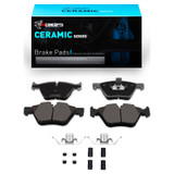 R1 11-16 BMW 528I Front Ceramic Brake Pads & Hardware Kit