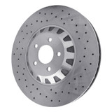 DFC 16-18 Ford Mustang Left Front Drilled Brake Rotor