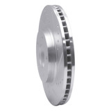 R1 02-17 Infiniti Q45 Front Right Drilled & Slotted Silver Brake Rotor