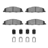 R1 09-18 Dodge Ram 4000 (Mexico) Rear Ceramic Pads & Hardware Kit