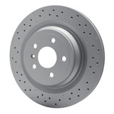 DFC 12-15 Mercedes-Benz ML550 Rear Drilled GeoSPEC Coated Rotor