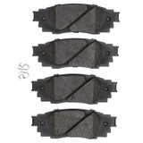 DFC 16-25 Lexus ES300H Rear 5000 Advanced Ceramic Brake Pads