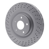 DFC 06-13 Chevrolet Corvette Front Drilled GeoSPEC Coated Rotor