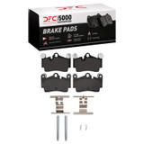 DFC 03-10 Porsche Cayenne Rear 5000 Advanced Ceramic Brake Pads and Hardware Kit