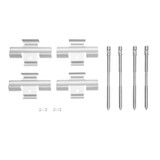 DFC 10-25 Lexus LS460 Front Premium Hardware Kit