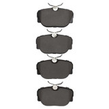 DFC 83-04 BMW 325IX Front/Rear 5000 Advanced Low Metallic Brake Pads