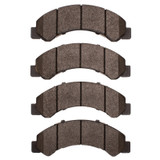 DFC 98-24 Chevrolet LCF3500 Gas Engine Rear/Front 5000 Advanced Semi Metallic Brake Pads