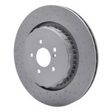 DFC 07-14 Mercedes-Benz S63 AMG Rear Hi-Carbon Alloy Geomet Coated Rotor - Dimpled