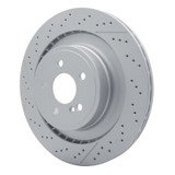DFC 10-18 Mercedes-Benz E63 AMG S Rear Drilled and Slotted Hi-Carbon Alloy Geomet Coated Rotor