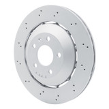 DFC 13-15 Audi RS5 Rear Drilled Hi-Carbon Alloy Geomet Coated Rotor
