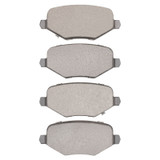 DFC 09-16 Chrysler Town & Country Rear 5000 Advanced Ceramic Brake Pads