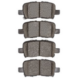 DFC 01-08 Acura MDX Rear 5000 Advanced Ceramic Brake Pads