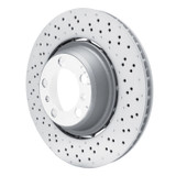 DFC 13-19 Porsche 911 Right Rear Drilled Hi-Carbon Alloy Geomet Coated Rotor