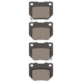 DFC 06-07 Subaru Impreza Rear 5000 Advanced Semi Metallic Brake Pads
