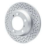 DFC 00-08 Porsche Boxster Rear Drilled Hi-Carbon Alloy Geomet Coated Rotor