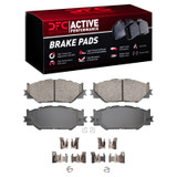 DFC 06-15 Lexus IS250 Front Active Performance Pads and Hardware Kit