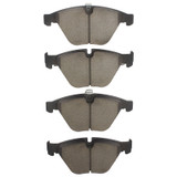 DFC 04-13 BMW 530i Front 5000 Advanced Low Metallic Brake Pads
