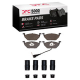 DFC 99-10 Volkswagen Golf Front 5000 Advanced Ceramic Brake Pads and Hardware Kit