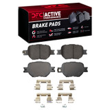 DFC 00-10 Scion TC Front Active Performance Pads and Hardware Kit